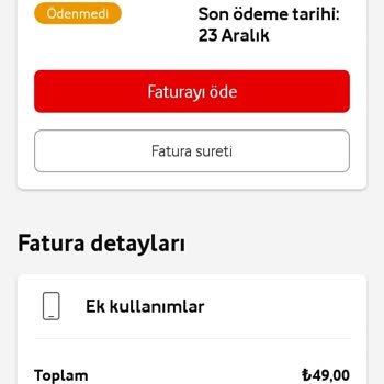 Vodafone Durma Özelliği İptal Sorunu Ve Fazla Fatura Yansıması