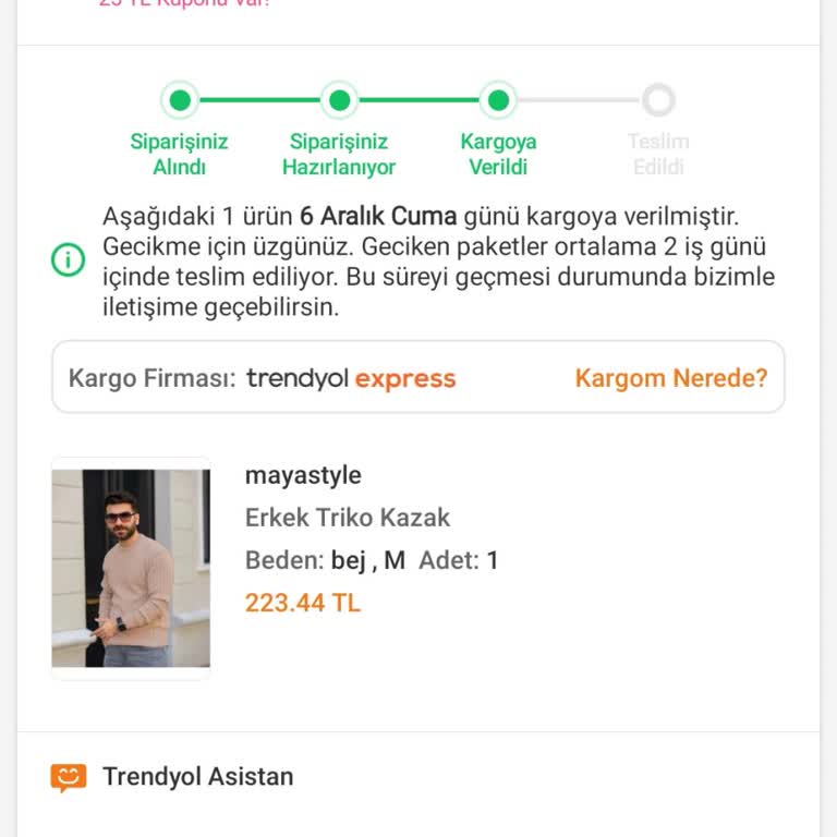 Trendyol Siparişim Neden Teslim Edilmiyor?
