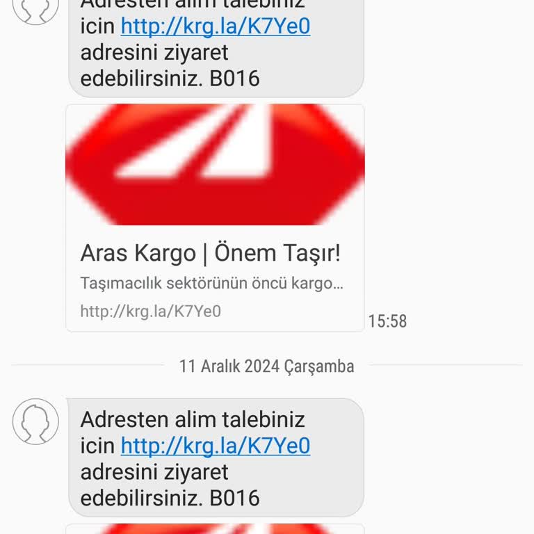 Aras Kargo Evden Kargo Alımında Yaşanan Sürekli Aksaklık