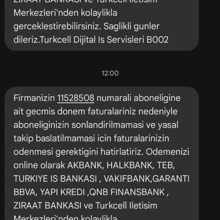 E-Fatura İptali Sonrası Sürekli Borç Mesajları
