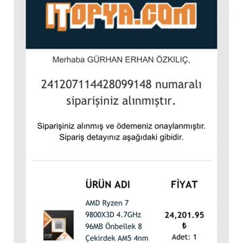 İtopya'dan Beklenmedik Tedarik Sorunu Ve Müşteri Hizmetleri Çıkmazı