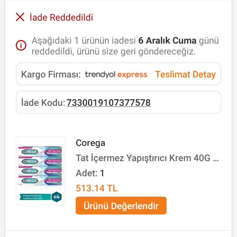 Yanlış Ürün İadesi Ve Para İadesi Sorunu