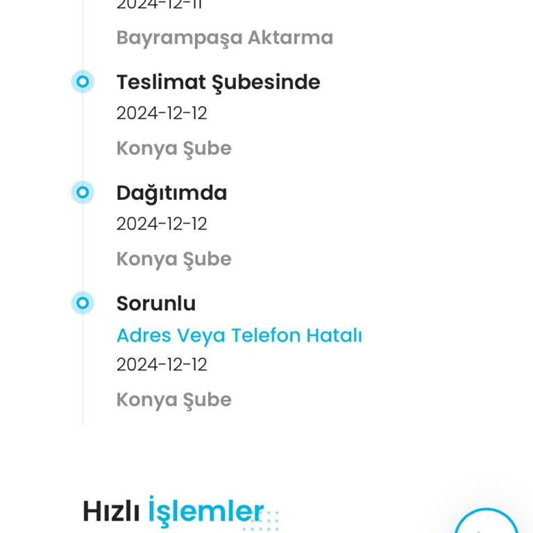 Kargoist İle Sürekli Adres Ve İletişim Sorunu Yaşıyorum