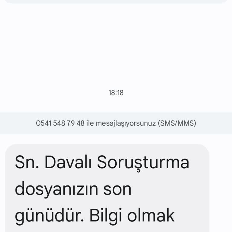 Dava / İcra SMS Dolandırıcılığı Yanıltıcı Hukuk Mesajlarıyla Mağduriyet
