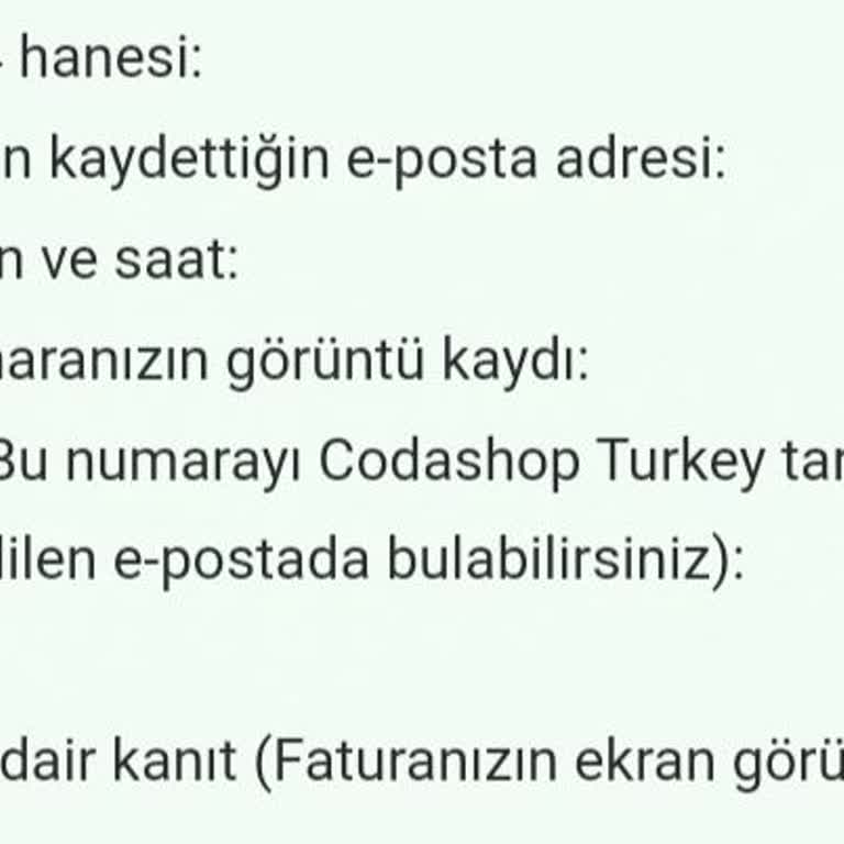 Mobile Legends Eksik Ödeme Ve Bilgi Talebi Sorunu