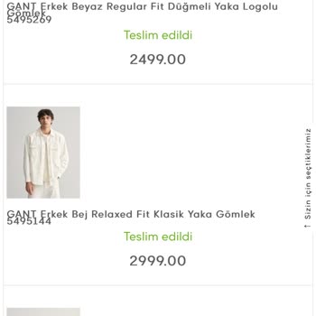 Gant Türkiye Web Sitesinde Teslim Edilmeyen Ürün Ve Müşteri Hizmetleri Sorunu