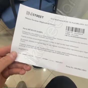 In Street Ürünü 2 Yıl Garanti Kapsamında Olmasına Rağmen Garanti Kabul Edilemedi!