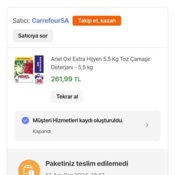 Hepsiburada'da Sipariş Sorunu Ve Mağduriyet