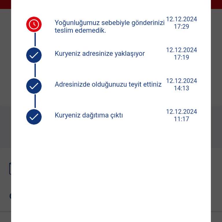 Teslim Edilemeyen Siparişler Ve Sorumsuz Dağıtım