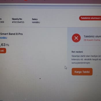 Bozuk Saat Ve İade Sürecinde Yaşanan Sorunlar