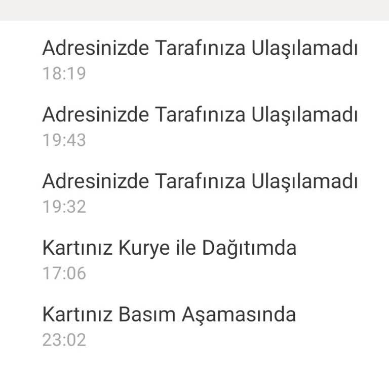 Kuryenet'in Teslimat Başarısızlıkları