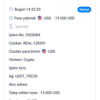 Amarkets Çekime İzin Verilmedi