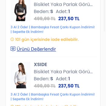Yanlış Beden Ve Eksik Ürün İadesi Sorunu