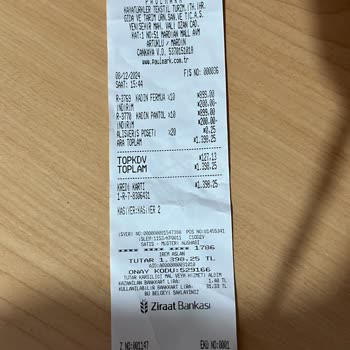 Kalitesiz Ürün Sebebiyle İade Talebi