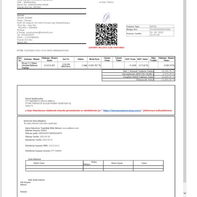 Dyson Süpürge Servis Sorunu Ve Garanti Mağduriyeti
