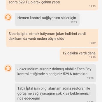 Trendyol GO'da Yanlış Çekim Sorunu