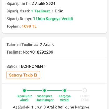 Sürat Kargo'nun Gecikmesi Hediye Planlarımı Altüst Etti