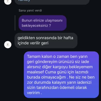 Yanlış Ürün Gönderimi Ve İletişimsizlik Mağduriyeti