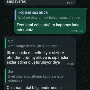 Kargo Ücreti Hakkında Yanıltıcı Bilgilendirme Ve Haksız Dava Tehditleri