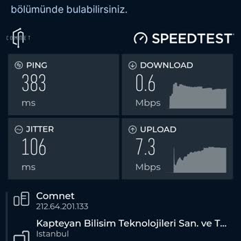 İnternet Hizmeti Ve İletişim Sorunları