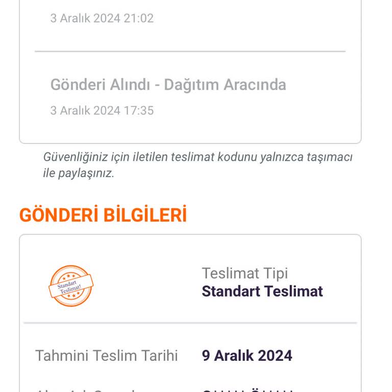Teslim Edilmeyen Ayakkabılar Ve Güncellenmeyen Teslimat Tarihi