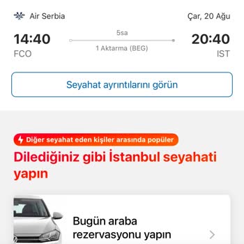 Uçuş Planı Değişikliği Ve İletişim Sorunu
