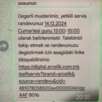 Arçelik Çamaşır Makinesi Hayal Kırıklığı