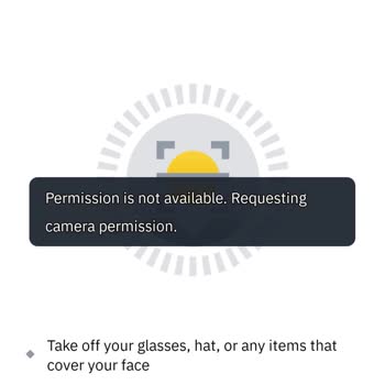 Binance Hesabında Yüz Tanıma Sorunu
