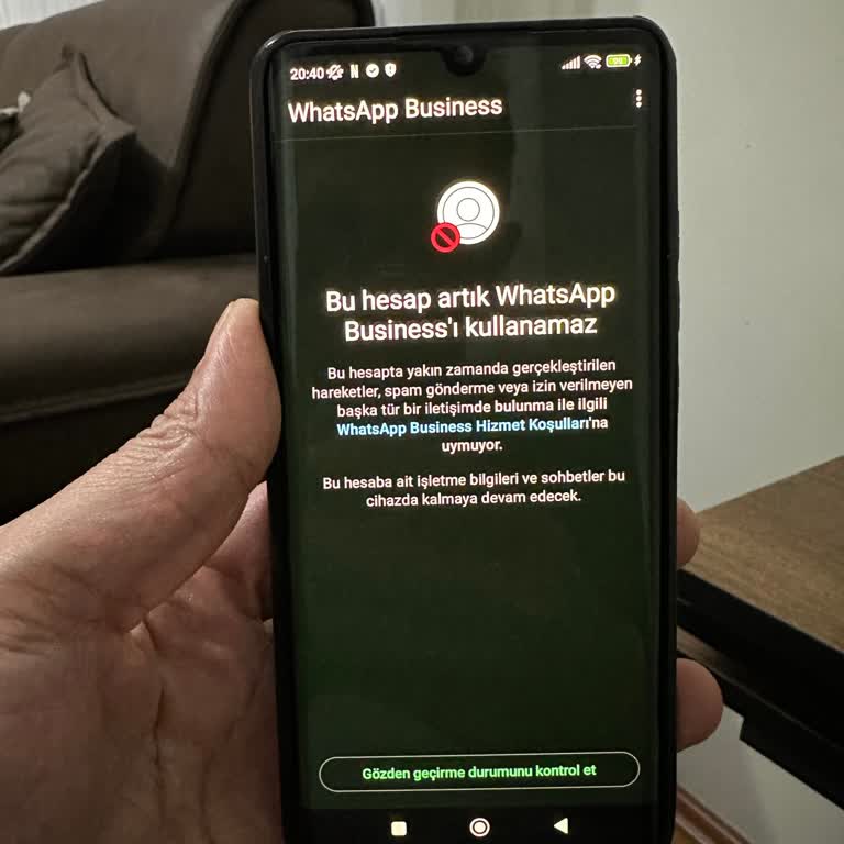 WhatsApp Business Hesabım Spam Nedeniyle Kullanılamıyor!