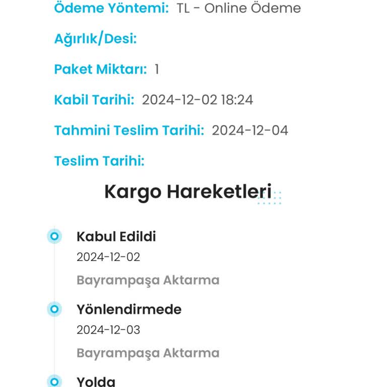 Kargoist İle Yaşanan Teslimat Sorunu Ve Zara'nın Sorumluluğu