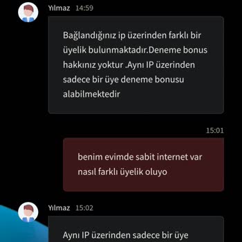 Deneme Bonusu Ve Kazanç Ödemelerinde Sorun
