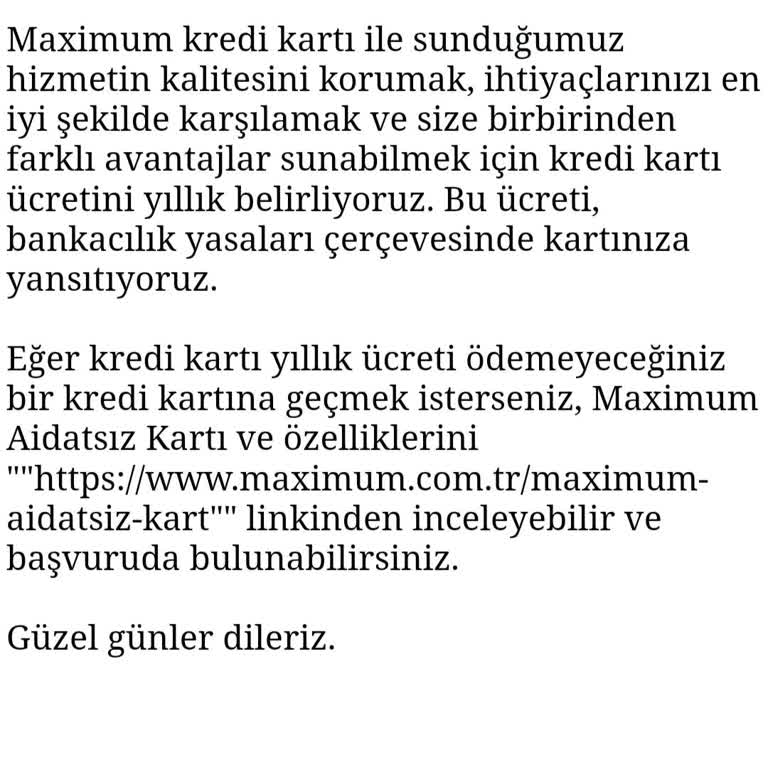 İş Bankası'ndan Haksız Üyelik Ücreti Talebi