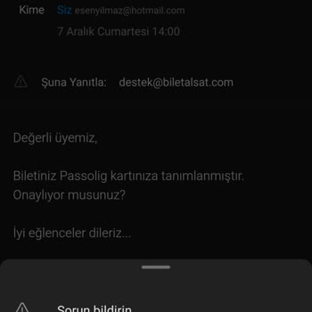 Biletalsat.com'da İade Sorunu Ve Ulaşım Eksikliği