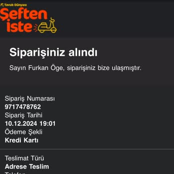 Yanıltıcı Sipariş Süreci Ve İletişim Sorunları