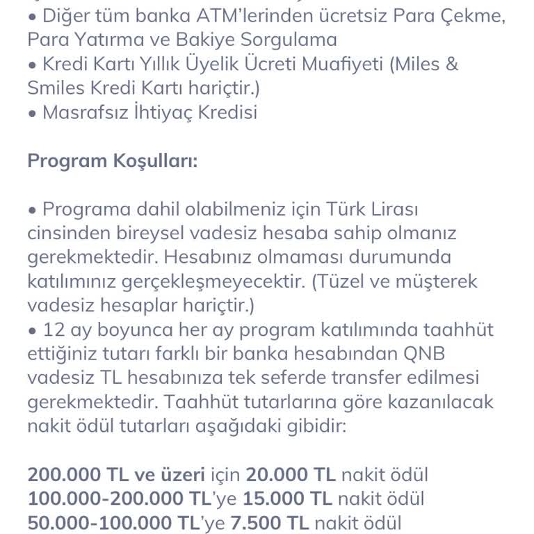 QNB Mobil Uygulama Kampanya Sorunu