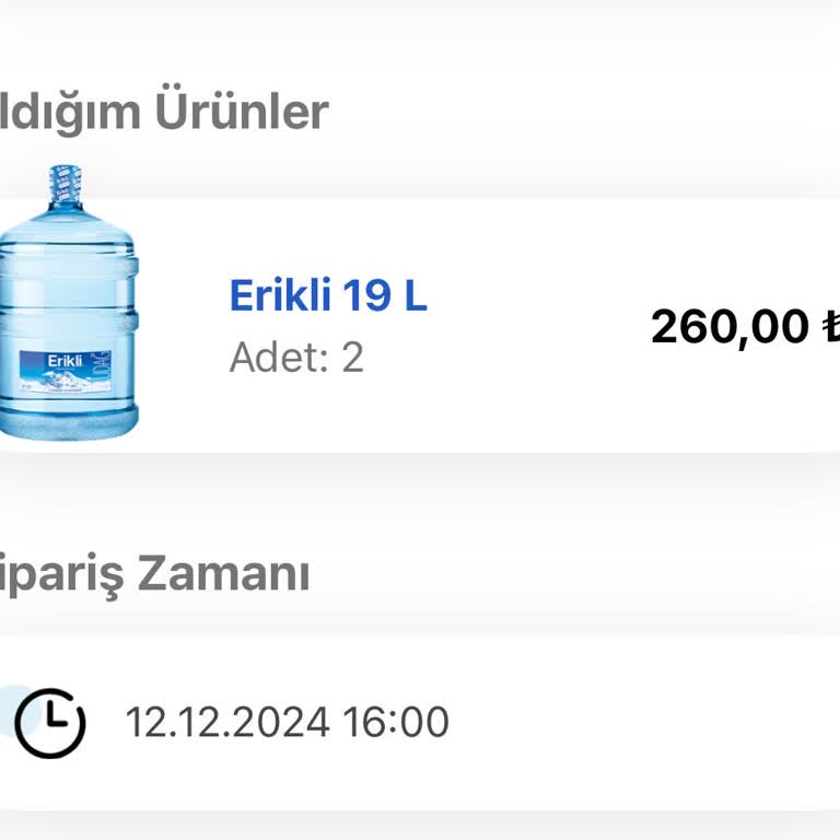Sipariş Teslimatında Dürüstlük Eksikliği