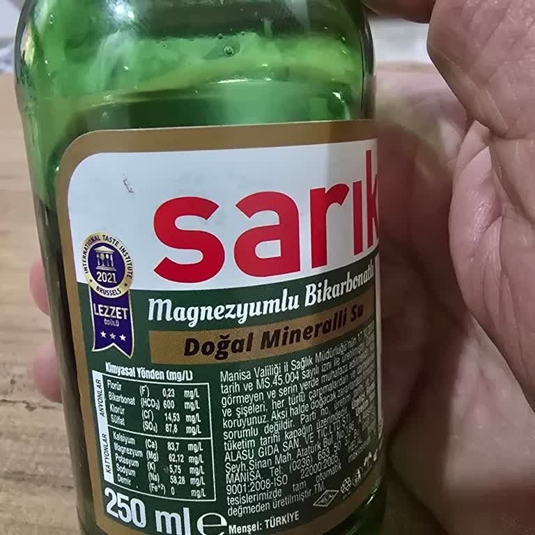 Sarıkız Maden Suyunda Klor Kokusu Ve Tadı Şoku
