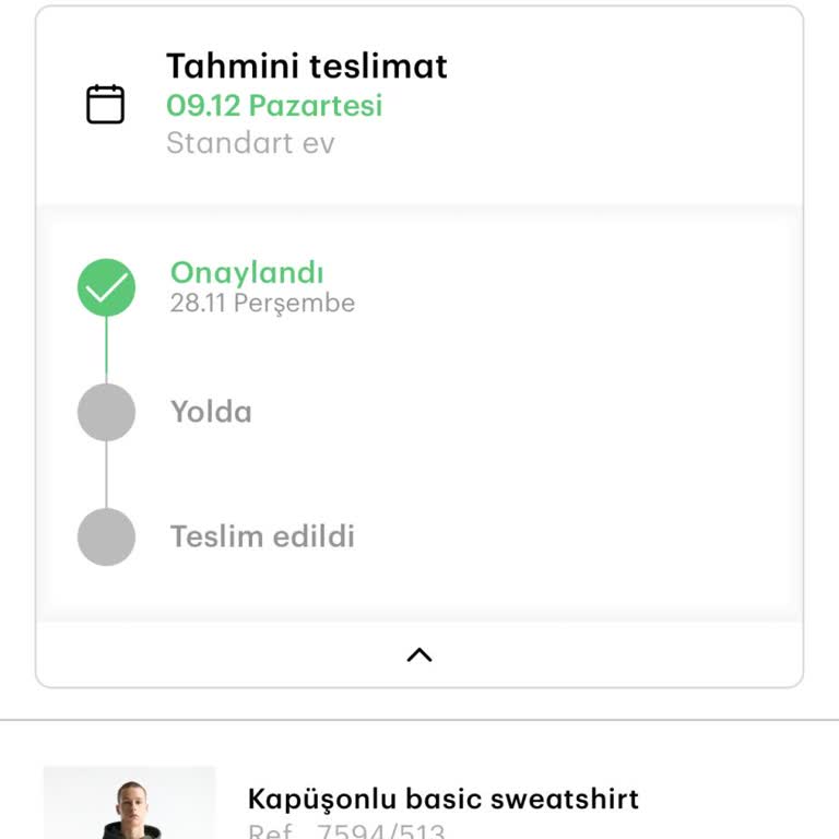 Sipariş Gecikmesi Ve Bilgilendirme Eksikliği