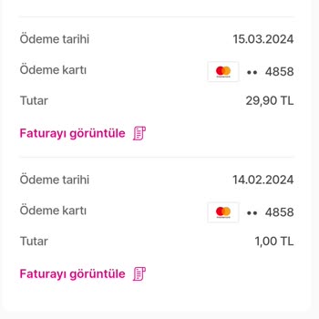 Habersiz Alınan Üyelik Ücreti İadesi Talebi