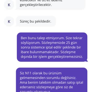 Ürün Teslim Edilmedi, Satıcı İade Yapmıyor: N11 Müşteri Hizmetleri Yetersiz