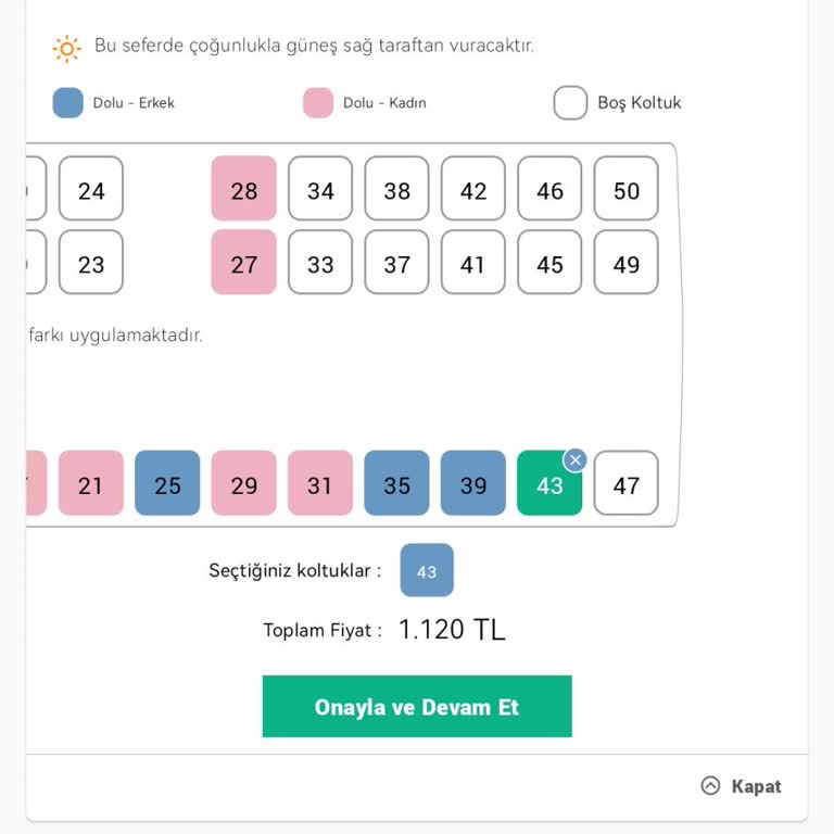 Tekli Koltukta Ekstra Ücretin Anlamı Nedir?