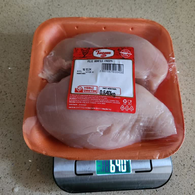BİM'de Tazem Tavuk Bonfilede Yanıltıcı Net Ağırlık Uygulaması