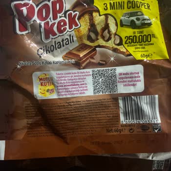 Eti Popkek Promosyon Kodu Eksikliği