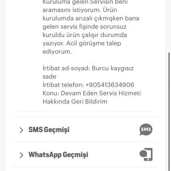 Arçelik Termosifon Arızası Ve Yanıltıcı Servis Formu Sorunu