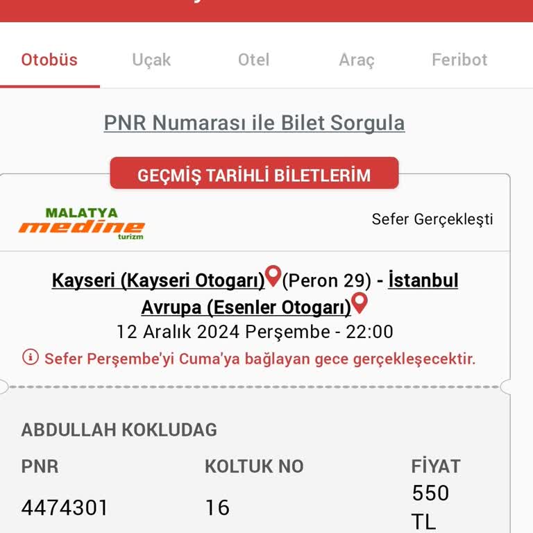 Bagaj Sorunu Ve Haksız Ücret Talebi