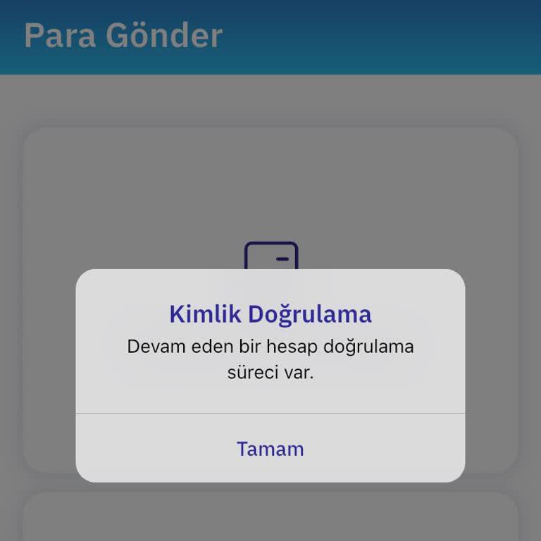 Hesap Onay Sürecinde Yaşanan Gecikme