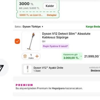 Eksik Teslimat: Dyson Süpürge Ayaklı Ünite Sorunu
