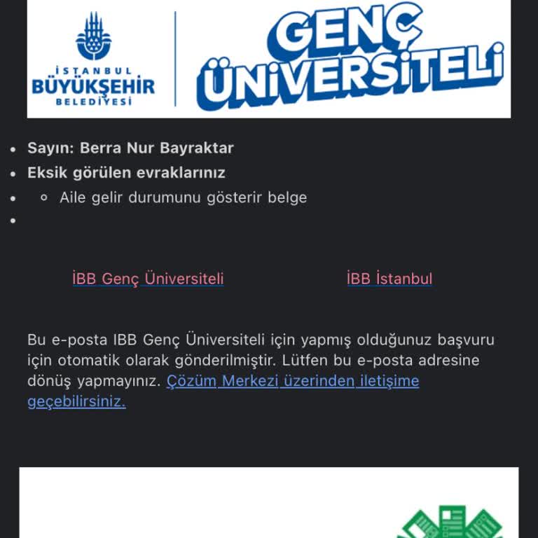 Eksik Belge Bildirimiyle İlgili Yanlış Anlama