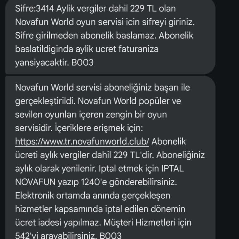 İzinsiz Abonelik Başlatma Ve Faturalandırma Sorunu