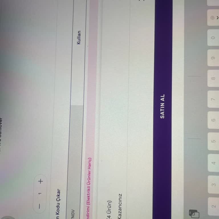 Kupon Kullanımında Sorun Ve Sipariş İptali